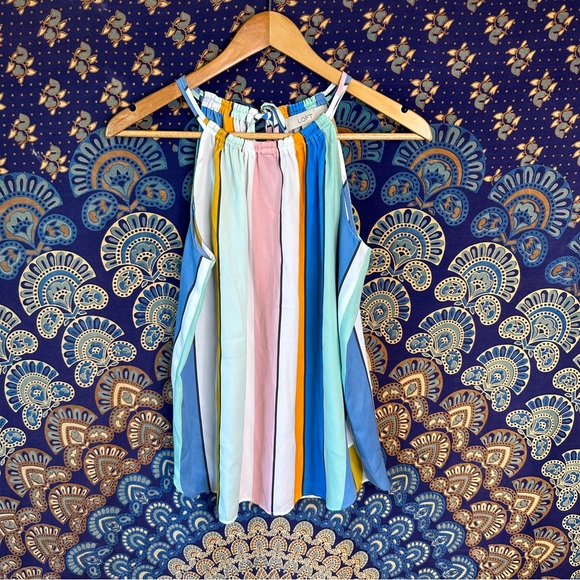 LOFT Tops - 🦋5/20$🦋 LOFT striped summer halter blouse